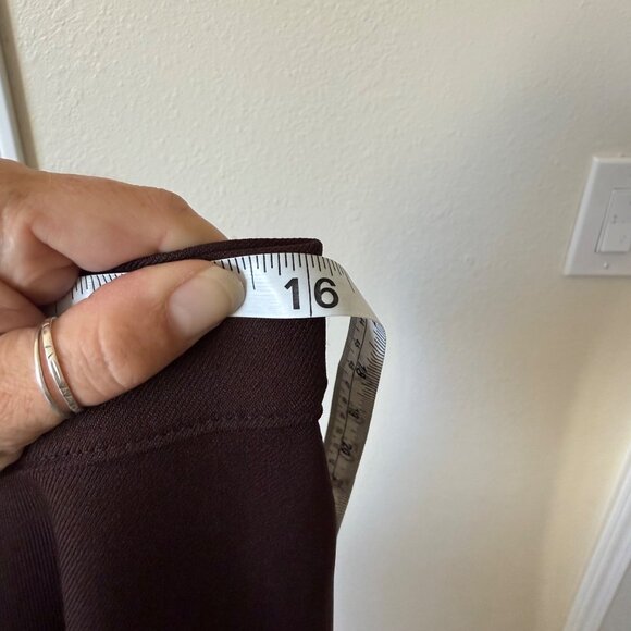 Vintage 70's Levis Brown Dress Straight Leg Pants Fit Sz 32 - Picture 7 of 8